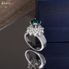 Nhẫn nữ đính Kim cương Moissanite - R1205