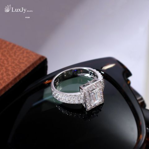  Nhẫn nữ đính Kim cương Moissanite - R1226 