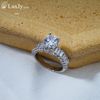 Nhẫn nữ đính Kim cương Moissanite - R1257