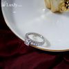 Nhẫn vàng nữ đính Kim cương Moissanite R1285