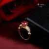 Nhẫn đính đá Ruby - R3151