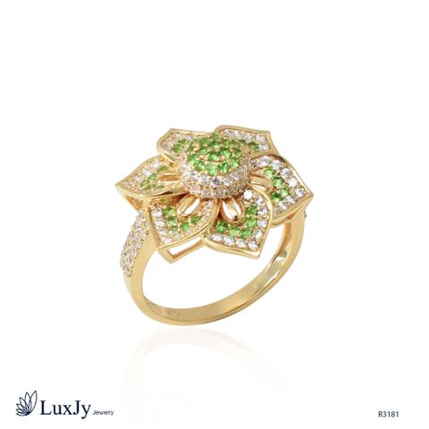  Nhẫn nữ vàng tây đính đá cao cấp - R3181 