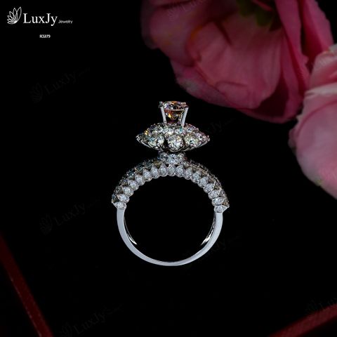  Nhẫn nữ đính Kim cương Moissanite - R3279 