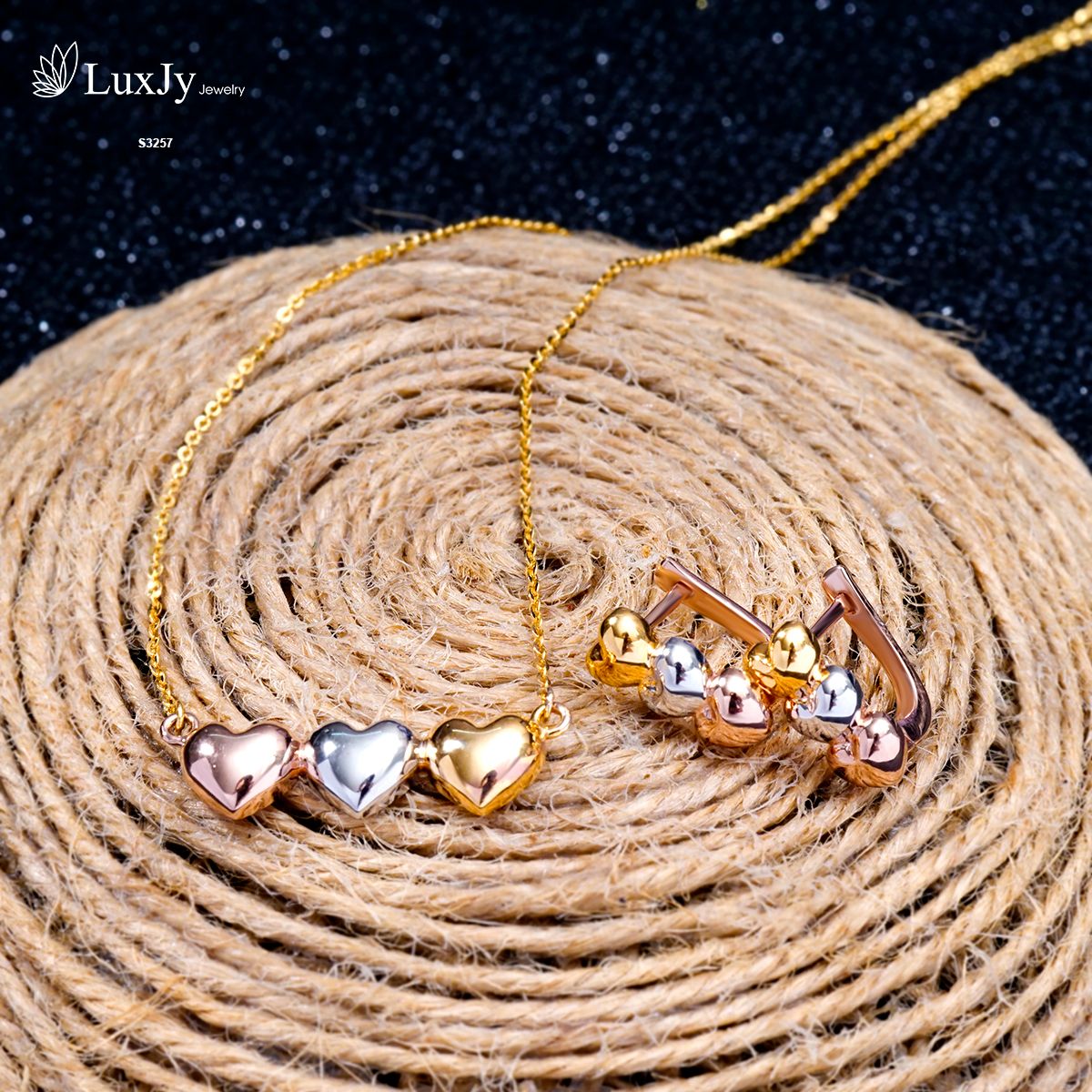 Bộ trang sức vàng - S3257