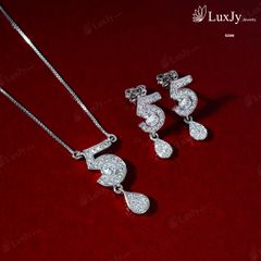 Bộ trang sức đính Kim cương Thiên nhiên - S3306