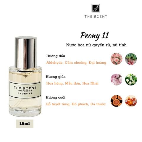 Nước hoa Peony 11 -  The Scent