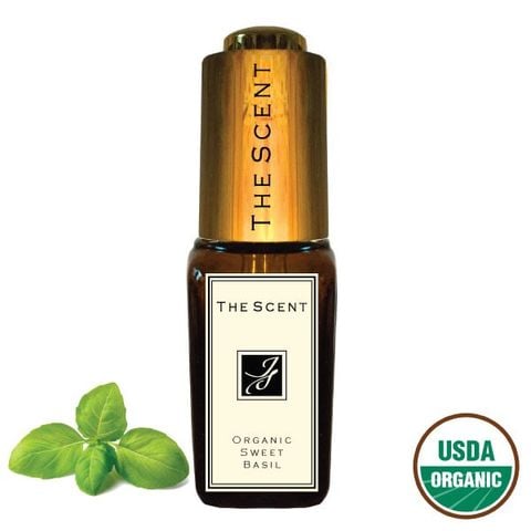 Tinh dầu Húng quế ngọt  Organic - Organic Sweet Basil -  The Scent nhập khẩu từ Mỹ