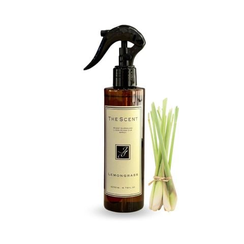 Xịt thơm tinh dầu hương sả chanh Lemongrass The Scent