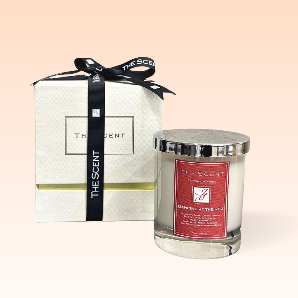 Nến thơm Dancing At The Ritz - Nến thơm cao cấp, nến xông phòng, giúp ngủ ngon The Scent