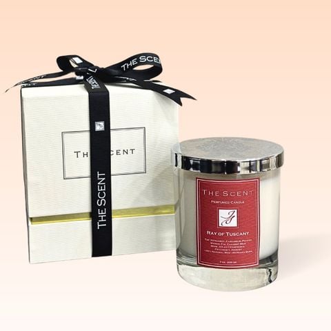 Nến thơm Ray Of Tuscany 12 - Nến thơm cao cấp, nến xông phòng, giúp ngủ ngon The Scent