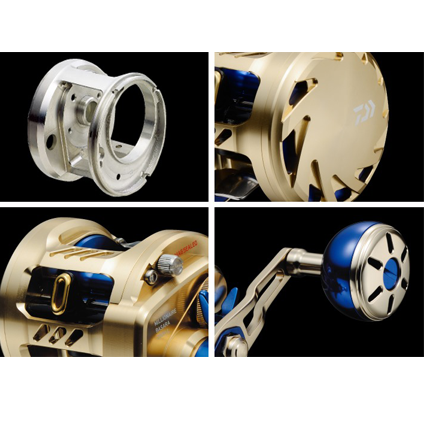 DAIWA MILLIONAIRE BASARA 100H-L 両軸リール Daiwa Millionaire