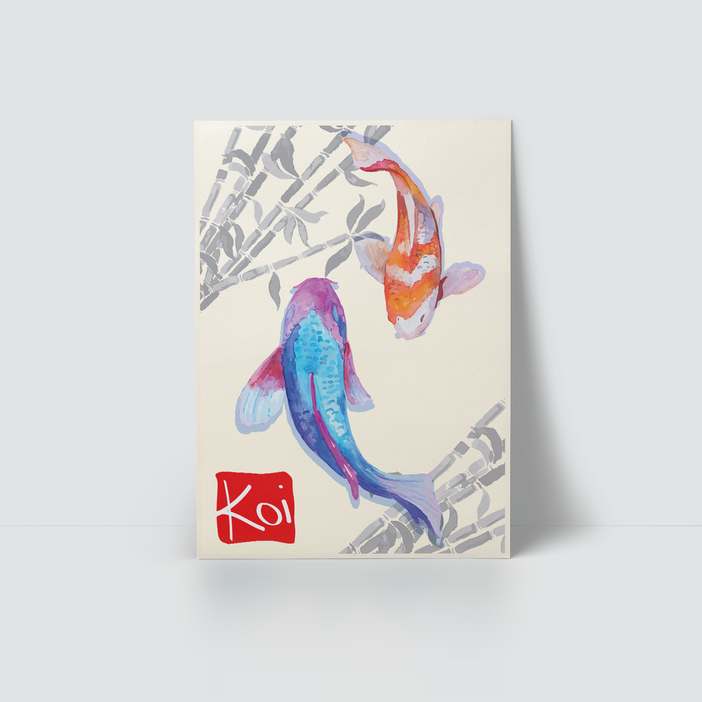KOI - COLORFUL FISH