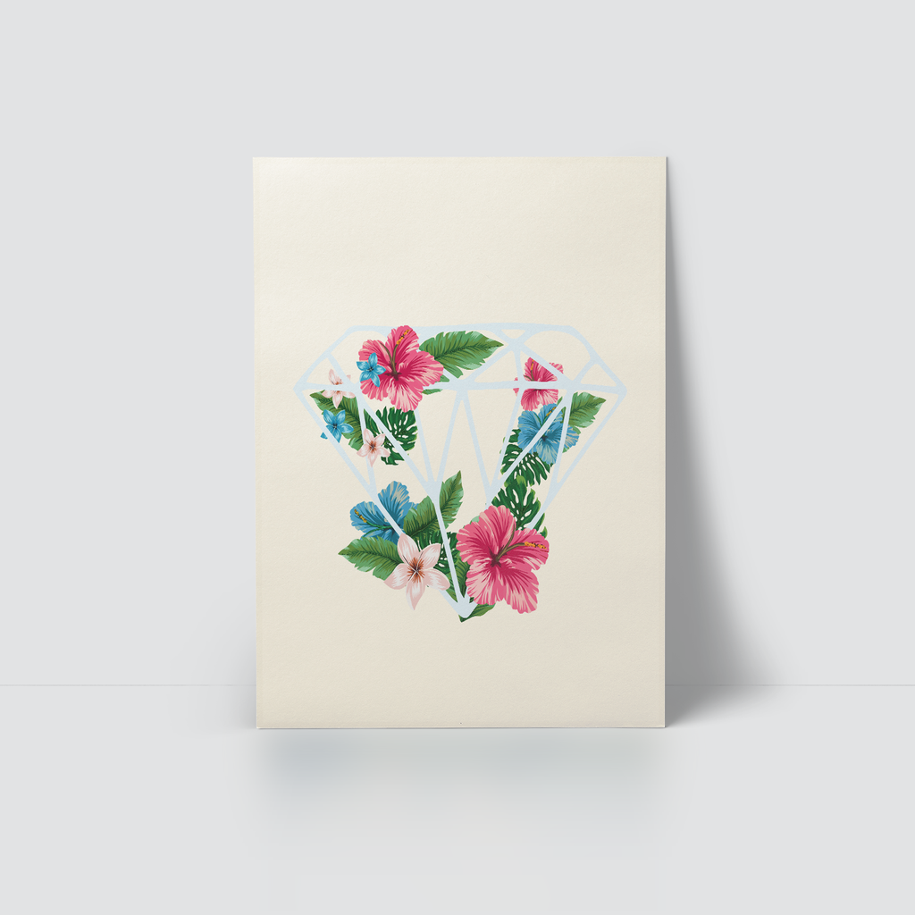 FLORAL - DIAMOND