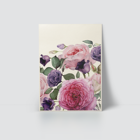 FLORAL - VIOLET MIX ROSES