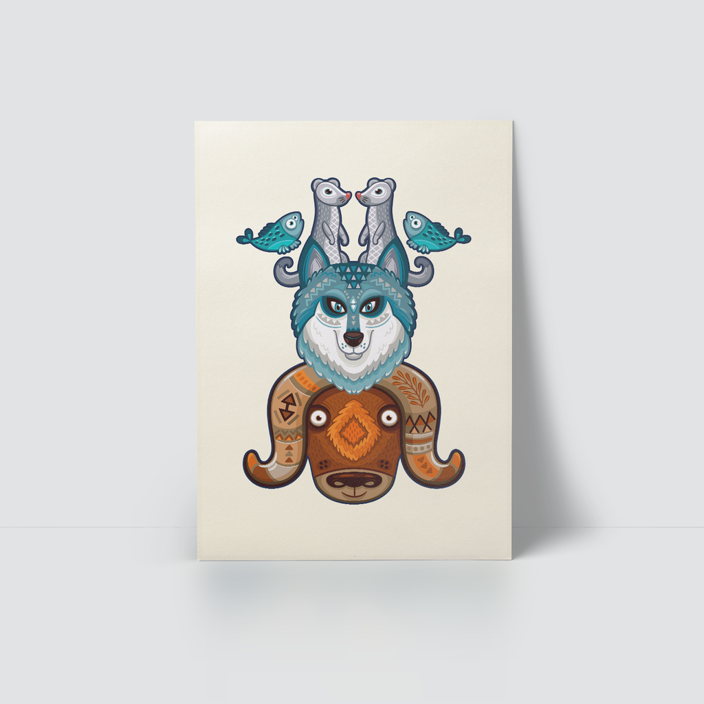 FUNKY ANIMALS - FOREST ANIMALS