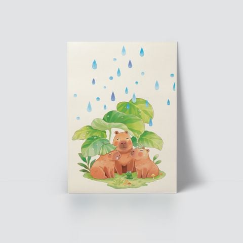 CAPYBARA - RAINY DAY