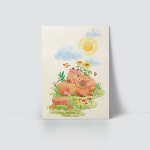 CAPYBARA - SUNBATH