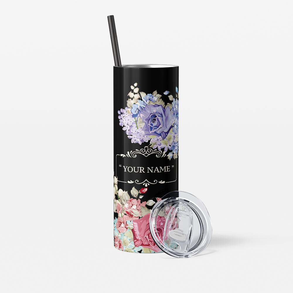 FLORAL - PINKY & VIOLET ROSES