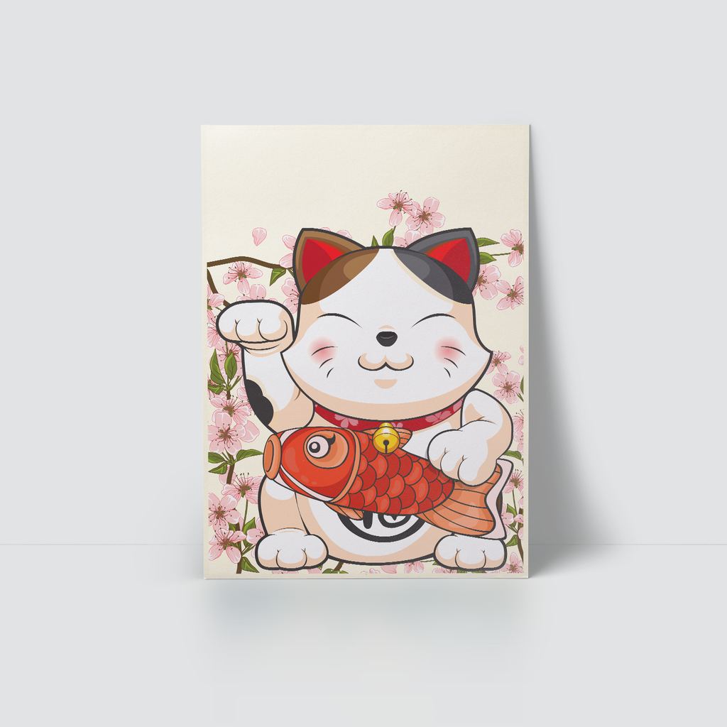 MANEKI NEKO AND KOI