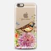 BIRDS AND FLOWER (PURPLE)
