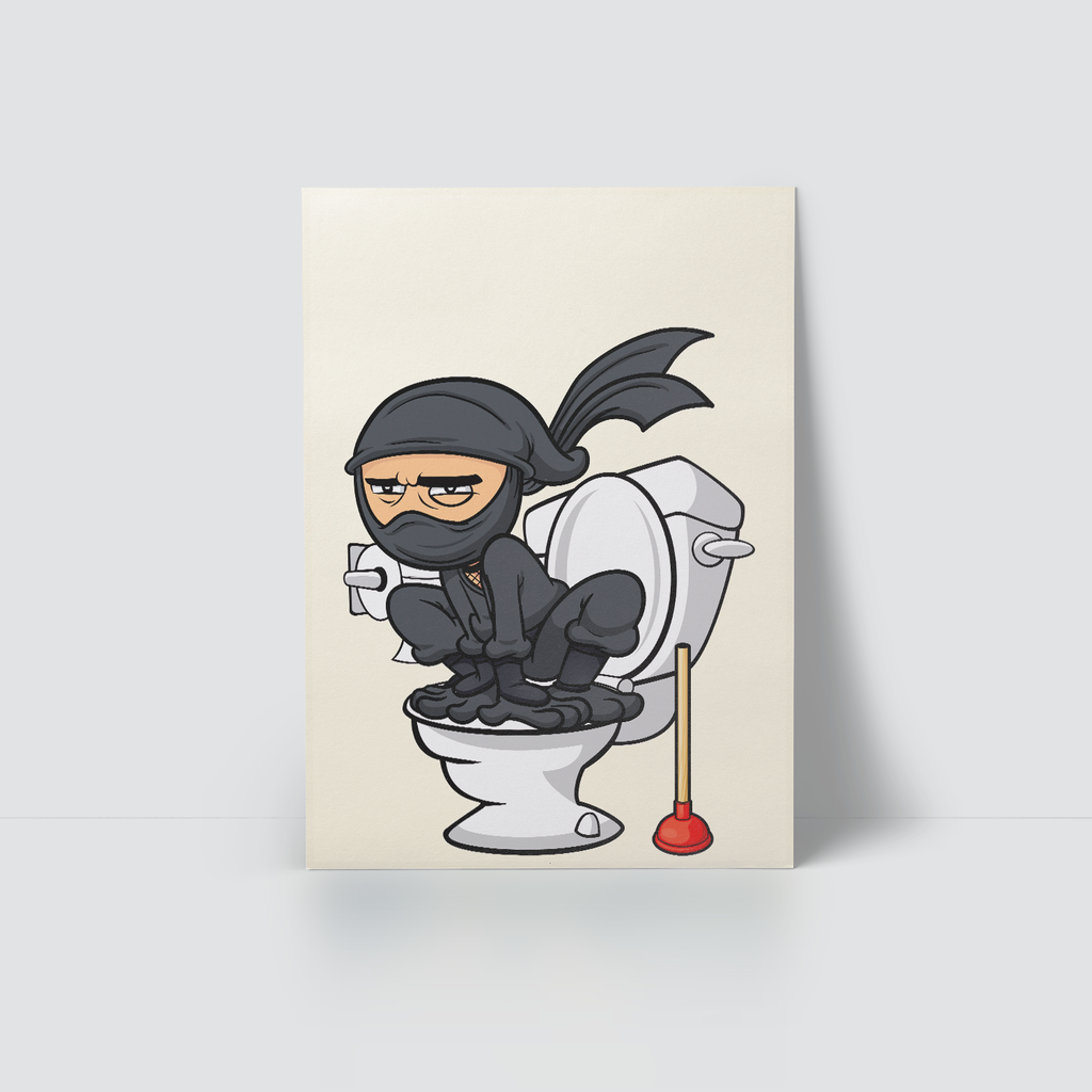 FUNNY NINJA - TOILET – Mono Concept FUNNY NINJA - TOILET – Mono Concept