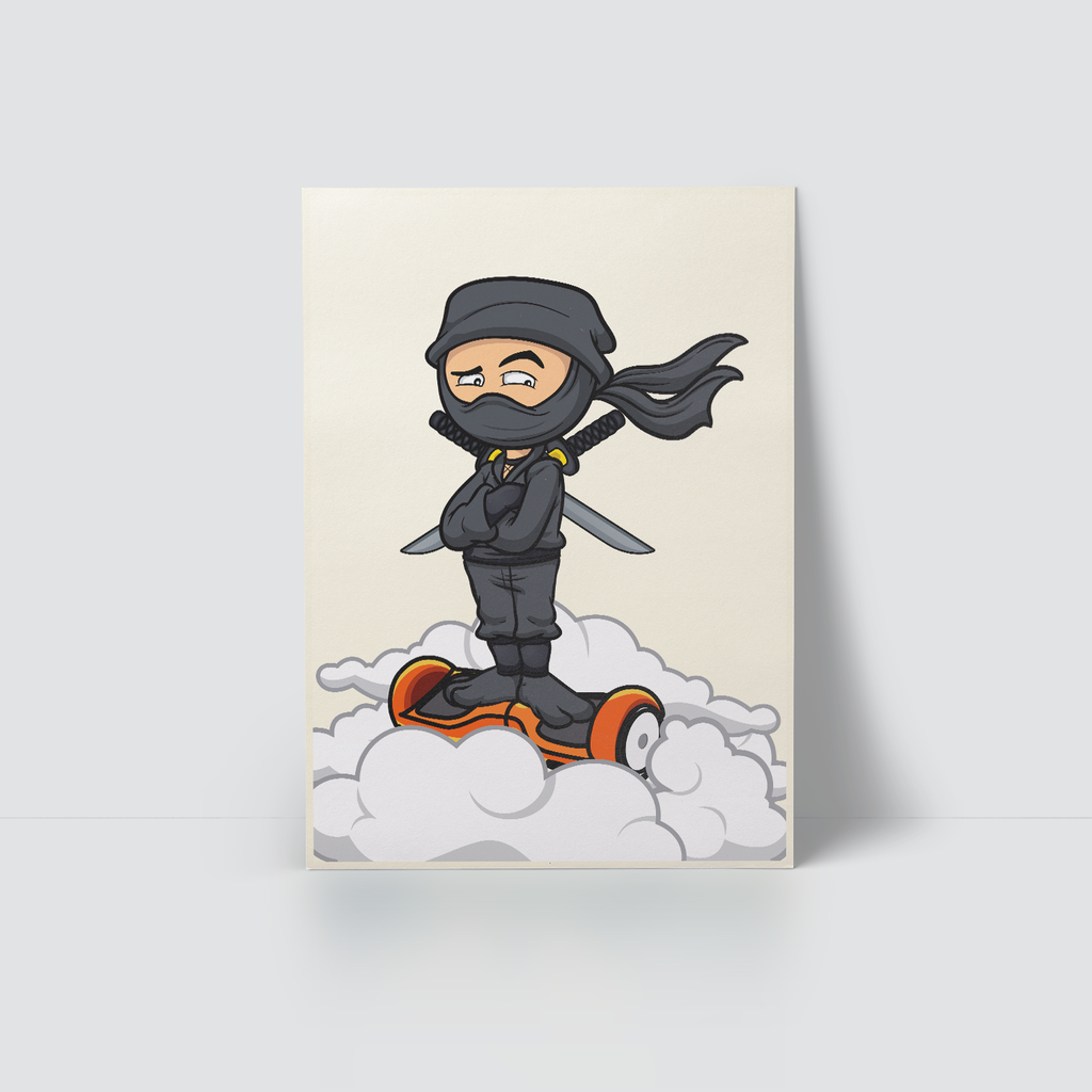 FUNNY NINJA - BALANCING SCOOTER