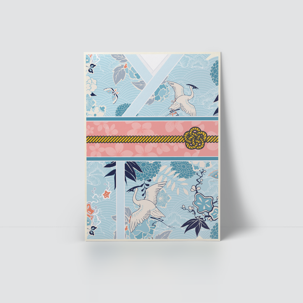 KIMONO - A JAPANESE'S PRIDE (BLUE)