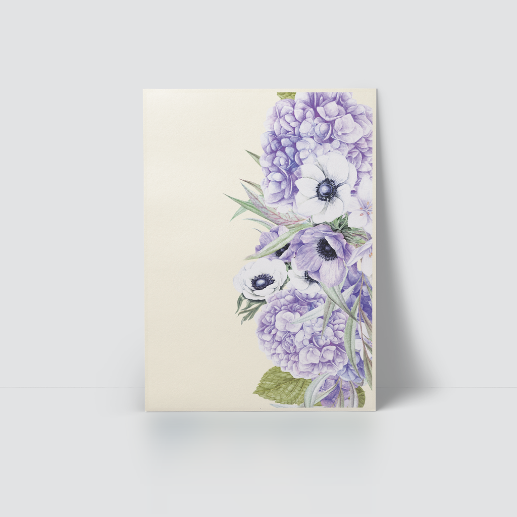 HYDRANGEA FLOWERS - LITTLE WHITE