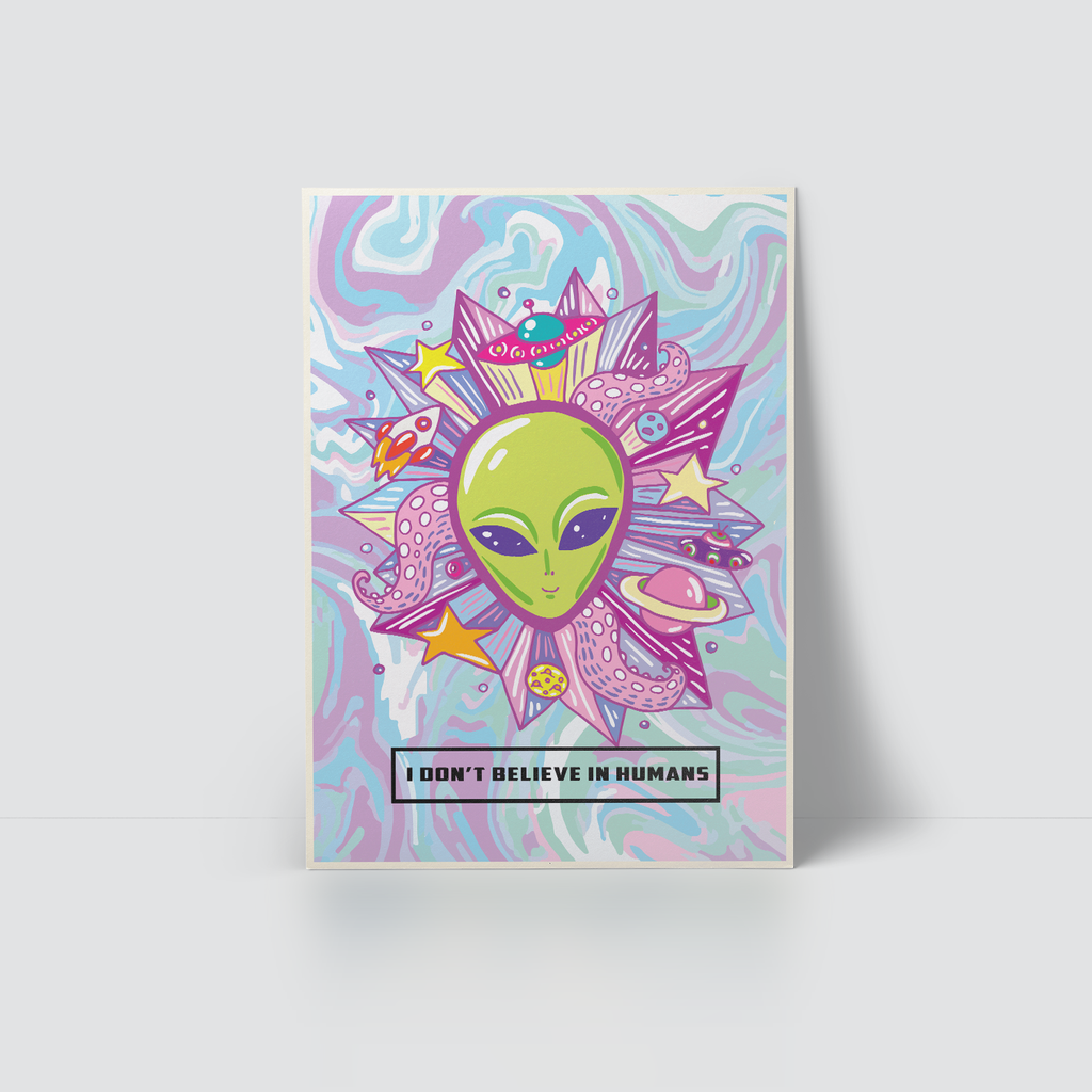 ALIEN - I DON'T BELIEVE IN HUMANS