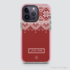 MERRY CHRISTMAS - RED WOOL