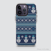 MERRY CHRISTMAS - DARK BLUE WOOL