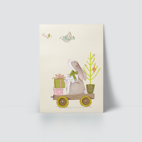 MERRY CHRISTMAS - RABBIT