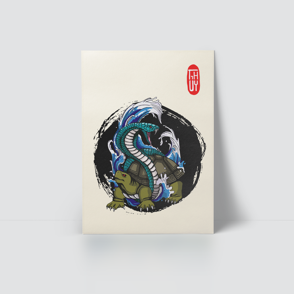 NGŨ HÀNH & THẦN THÚ - HUYỀN VŨ (THỦY)