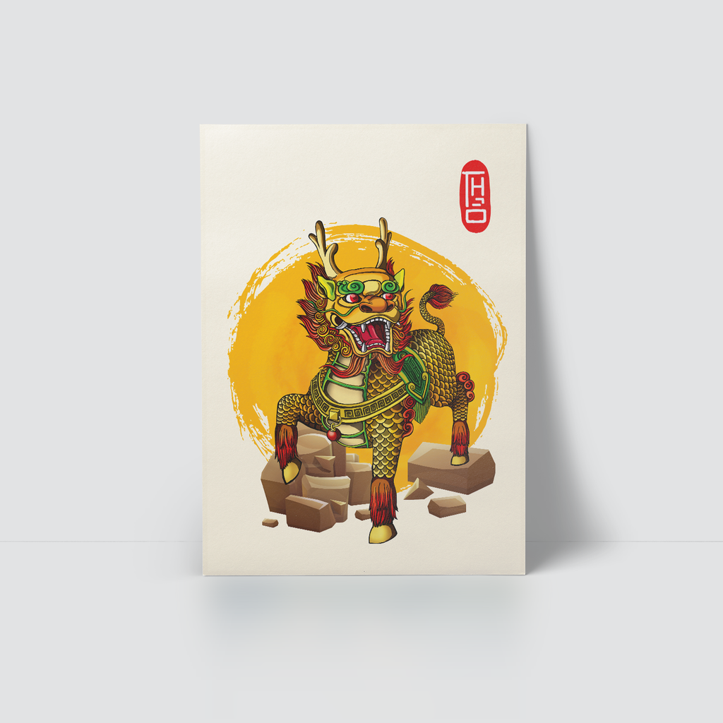 NGŨ HÀNH & THẦN THÚ - HOÀNG LÂN (THỔ)