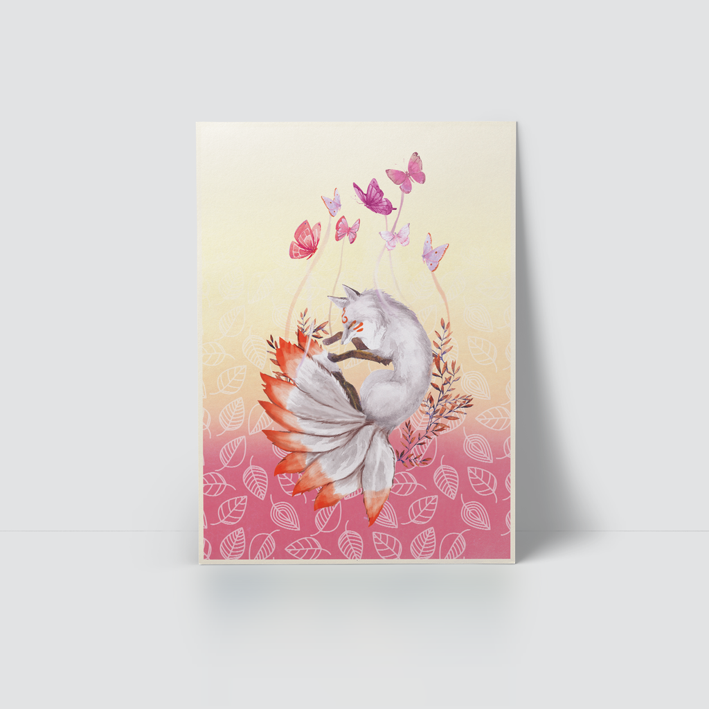 GUMIHO - PINK BUTTERFLIES