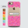 DONUTS WILL MAKE YOU HAPPY - PINK CREAM