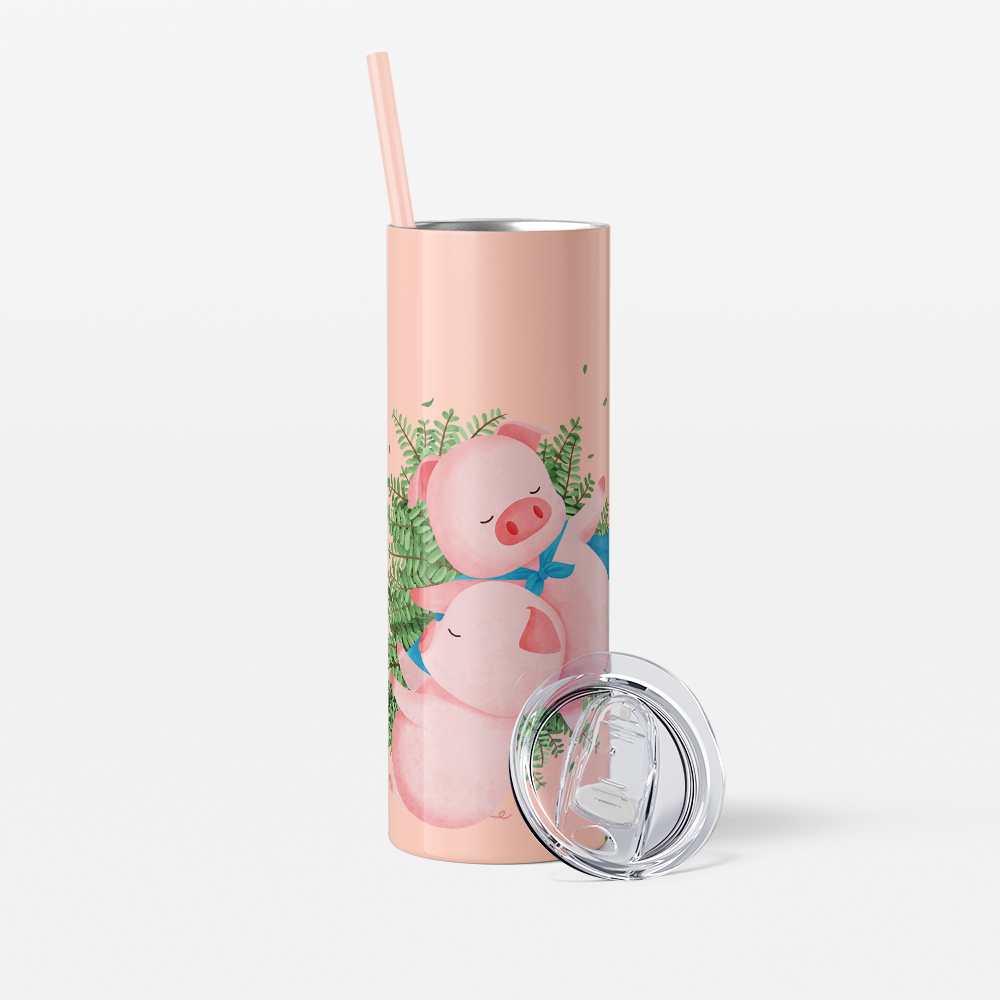 PIG COUPLE - SLEEPING