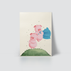 PIG COUPLE - SUPER HERO