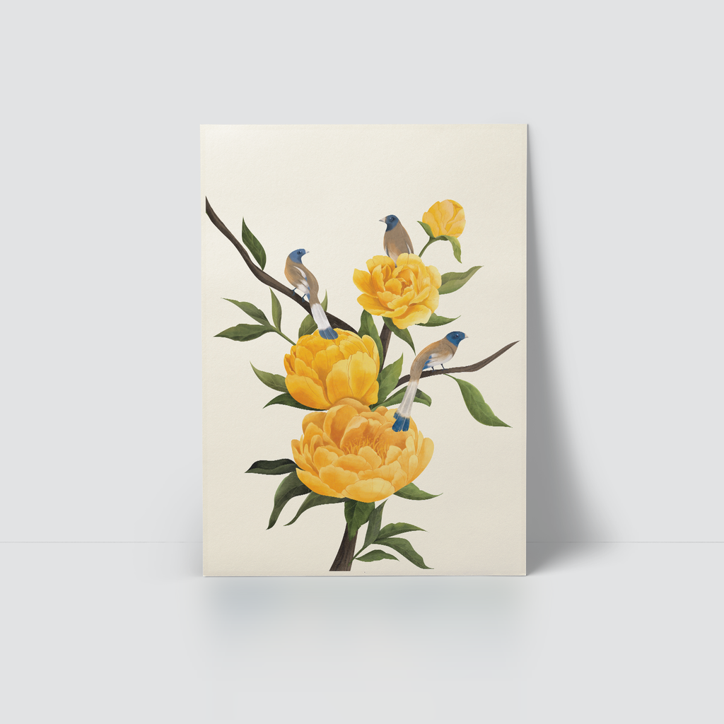 THE FLOWER OF LOVE - YELLOW PEONY