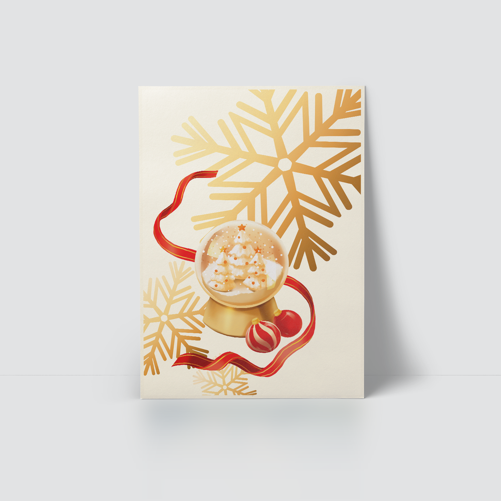 SPARKLING CHRISTMAS - SNOW GLOBES