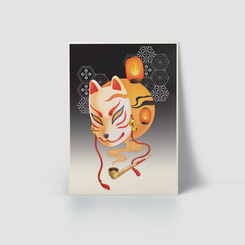JAPANESE MASK - KITSUNE