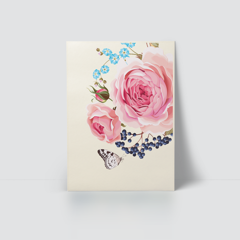 IT'S FEMININE IT'S ROSE - PINK ROSES