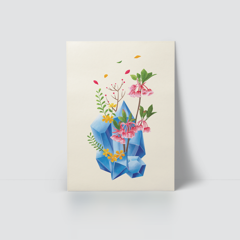 FLOWERS & GEMS - ĐÀO CHUÔNG_SAPPHIRE