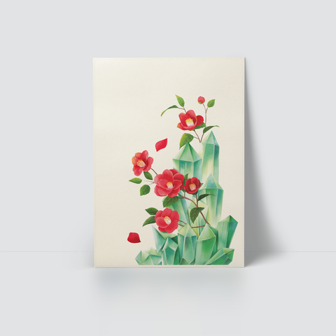 FLOWERS & GEMS - HOA TRÀ_EMERALD