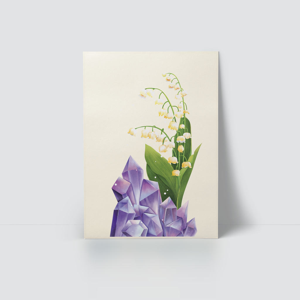 FLOWERS & GEMS - LINH LAN_AMETHYST