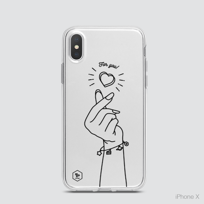 LOVELY MESSAGE - FINGER HEART (L)