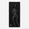 LOVELY MESSAGE - FINGER HEART (R)