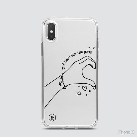 LOVELY MESSAGE - HAND HEART (L)