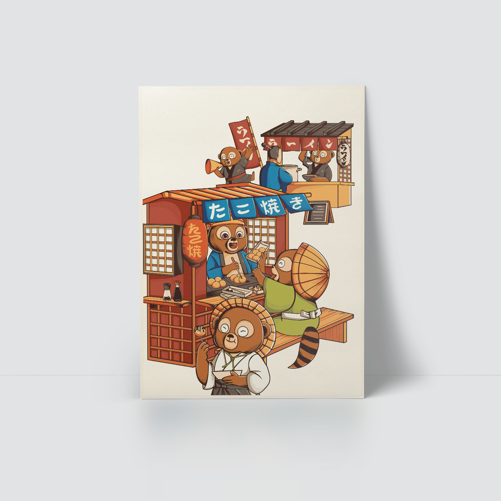 HAPPY TANUKI - STREET FOOD