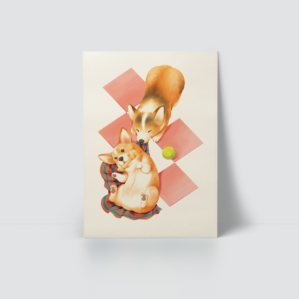 THE LOVELY CORGI - PLAYING TIME